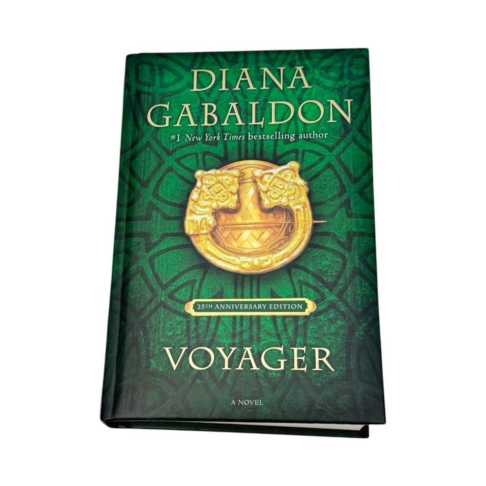 Diana Gabaldon Voyager 25th Anniversary Edition Hardcover Green Outlander Novel